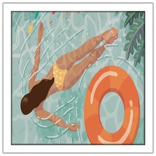 "Beach Babes IV (Square)" Print on Acrylic - Bed Bath & Beyond - 36688855